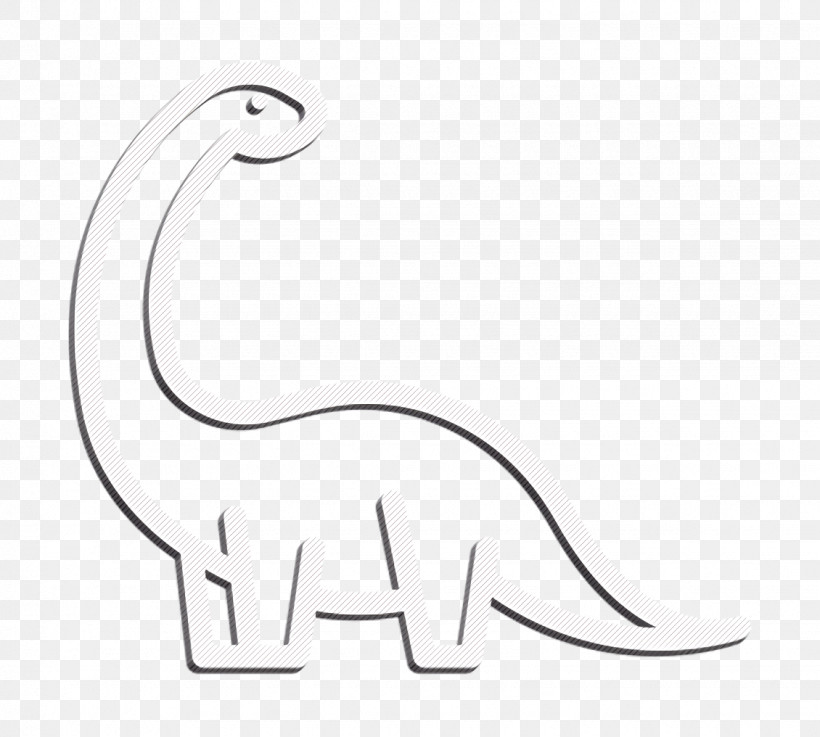 Dinosaurs Icon Dinosaur Icon Diplodocus Icon, PNG, 1130x1016px, Dinosaurs Icon, Biology, Black And White, Dinosaur Icon, Diplodocus Icon Download Free
