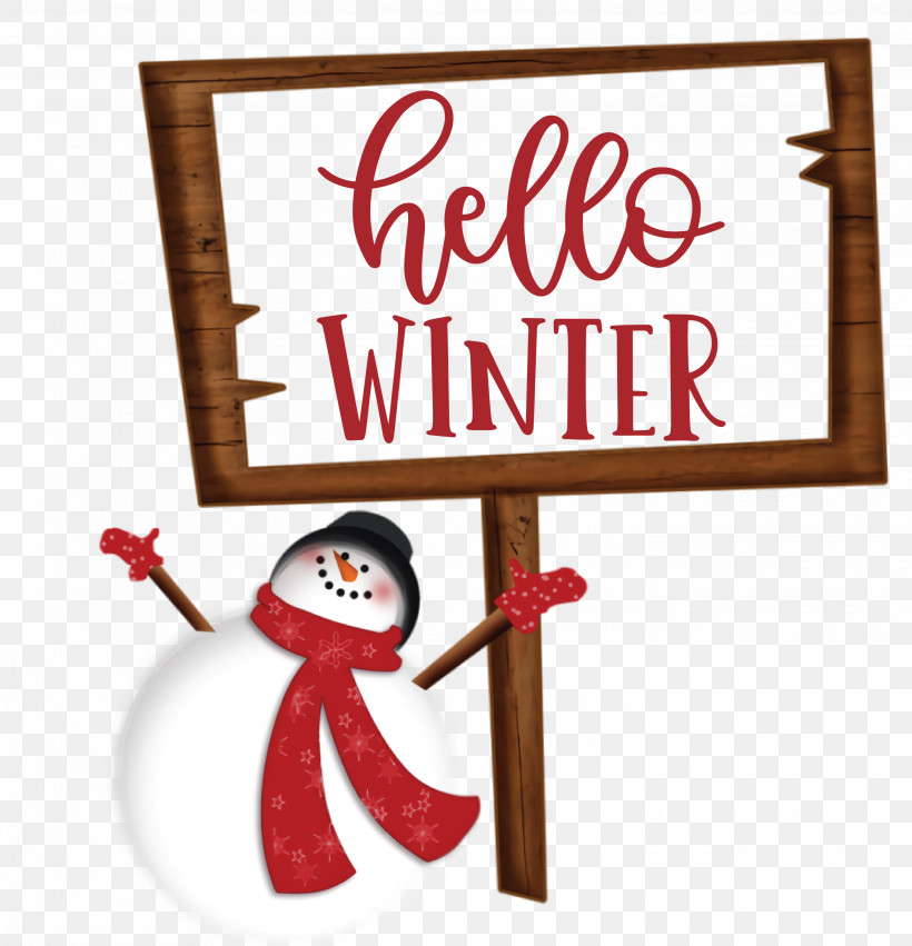 Hello Winter Winter, PNG, 2889x3000px, Hello Winter, Cartoon, Drawing, Logo, Painting Download Free