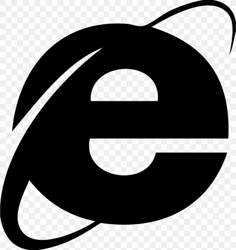 Internet, PNG, 926x980px, Internet Explorer, Black And White, Cdr, Internet Explorer 4, Internet Explorer 9 Download Free