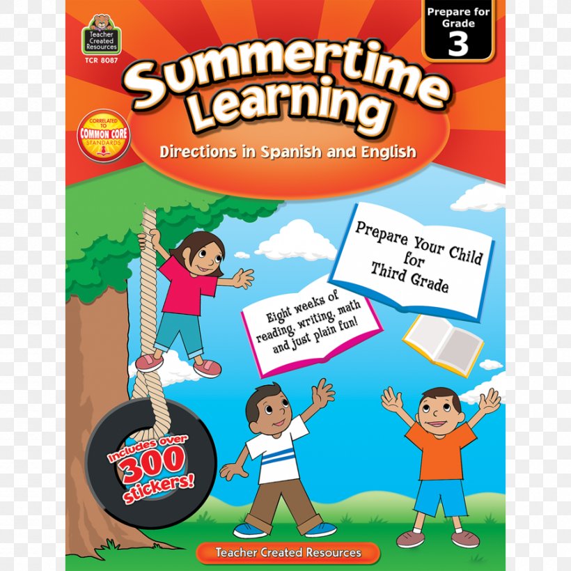 Summertime Learning Grade 4: Prepare Your Child For Fourth Grade School Game Grading In Education, PNG, 900x900px, Learning, Area, Ball, Behavior, Book Download Free