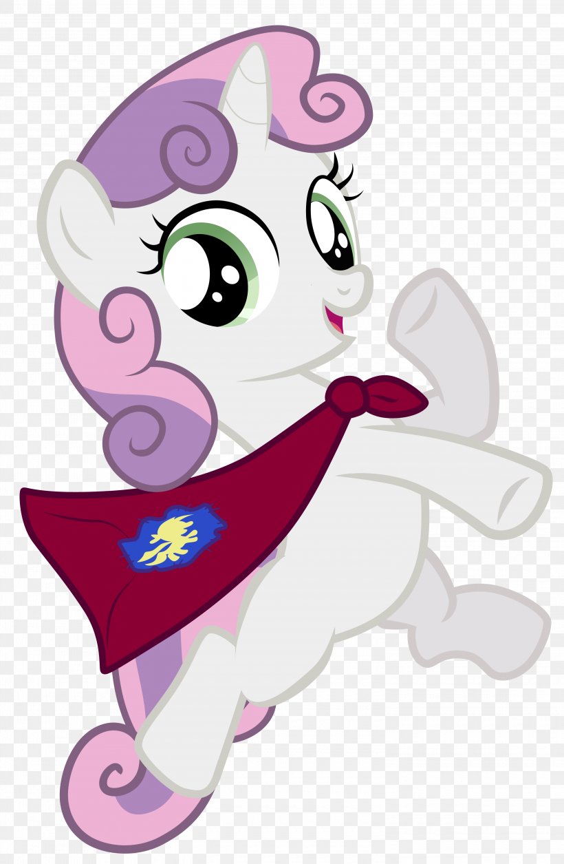 Sweetie Belle Pony Apple Bloom Cutie Mark Crusaders Rarity, PNG, 3000x4595px, Watercolor, Cartoon, Flower, Frame, Heart Download Free