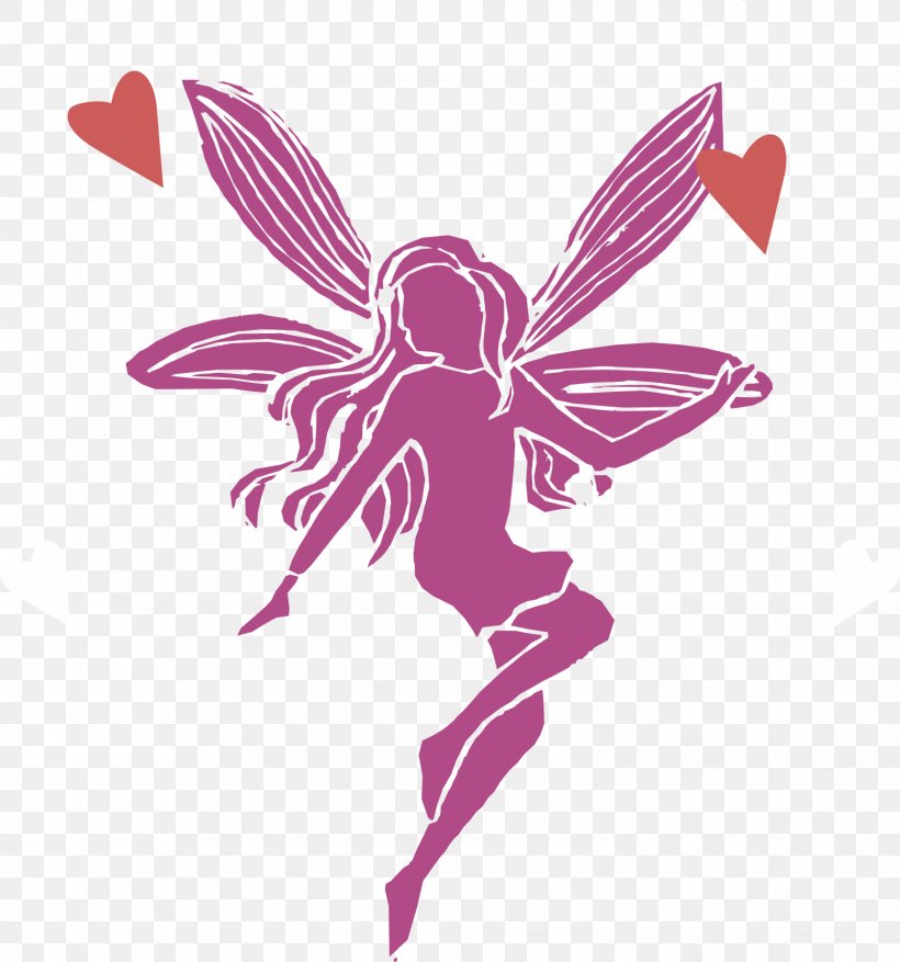 T-shirt Illustration, PNG, 1547x1656px, Tshirt, Art, Fairy, Fictional Character, Magenta Download Free