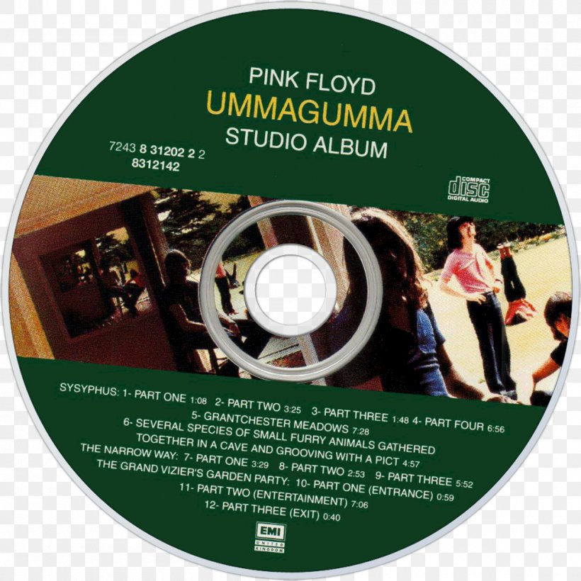 Ummagumma Animals Studio Album Pink Floyd, PNG, 1000x1000px, Ummagumma, Album, Album Cover, Animals, Book Cover Download Free