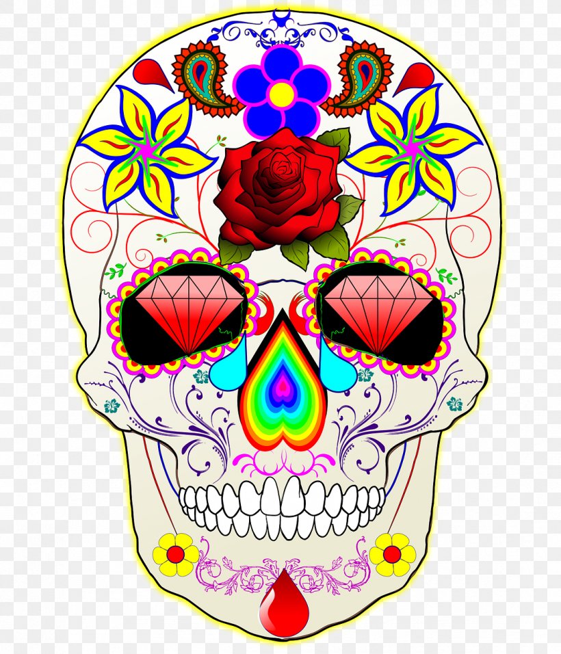 Calavera Skull Day Of The Dead Desktop Wallpaper, PNG, 1097x1280px, Calavera, All Saints Day, Aptoide, Art, Bone Download Free