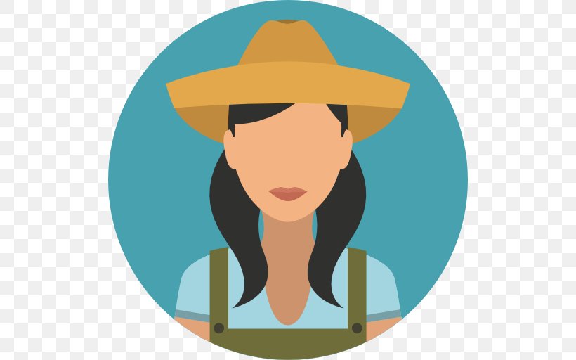 Farmer Avatar, PNG, 512x512px, Farmer, Agriculture, Avatar, Cowboy Hat, Family Farm Download Free