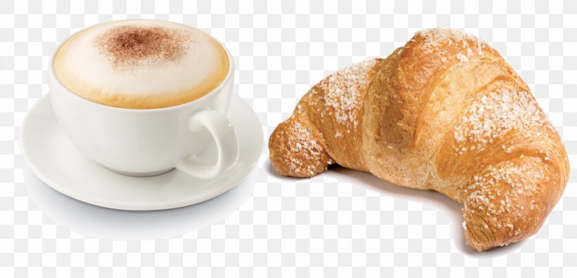 Croissant Breakfast Italian Cuisine Cornetto Cappuccino, PNG, 1000x484px, Croissant, Aroma, Baked Goods, Breakfast, Brioche Download Free