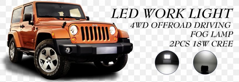 Jeep Wrangler Car Light Motor Vehicle, PNG, 1100x380px, Jeep Wrangler, Automotive Design, Automotive Exterior, Automotive Lighting, Automotive Tire Download Free