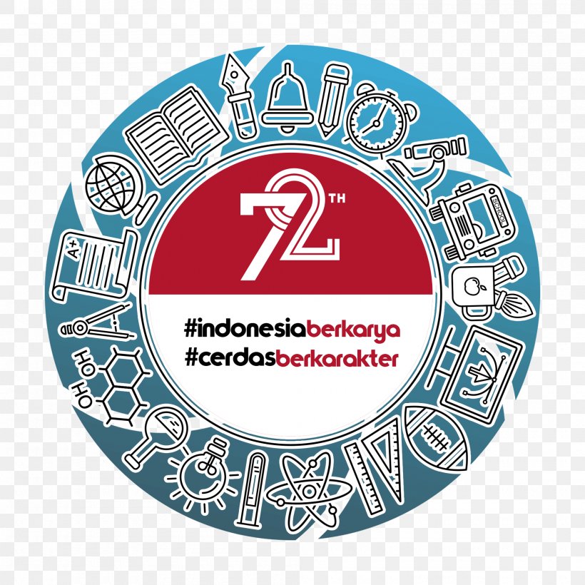 Logo Hut Ri Ke 73 - Logo Badge Recreation Font PNG