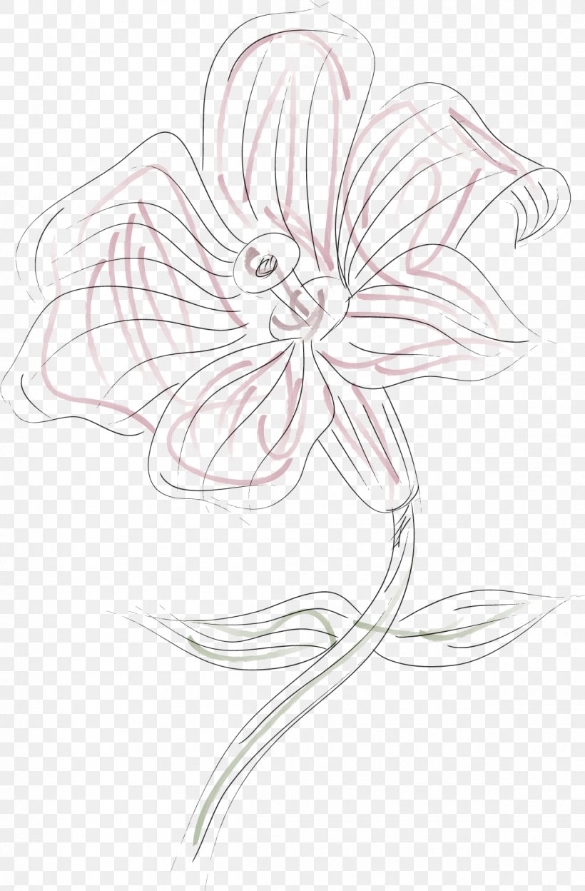 Watercolor Painting Drawing Lilium, PNG, 1208x1839px, Watercolor Painting, Artwork, Black And White, Cartoon, Cut Flowers Download Free