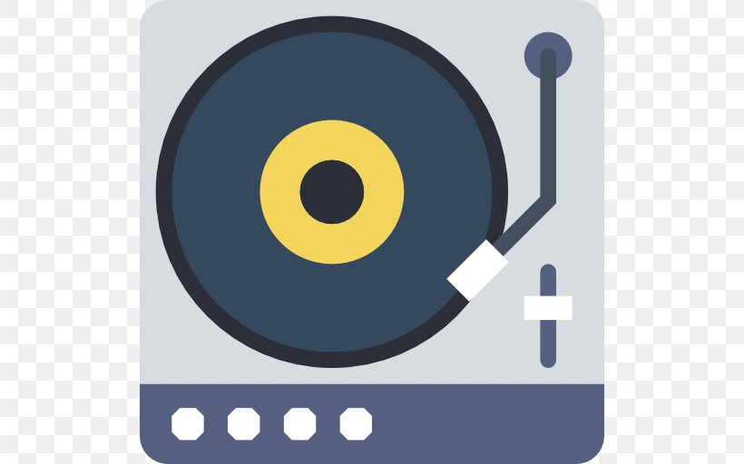 Digital Audio Phonograph Record Compact Disc Icon, PNG, 512x512px, Watercolor, Cartoon, Flower, Frame, Heart Download Free