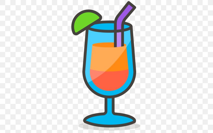Cocktail Fizzy Drinks Whiskey Emoji, PNG, 512x512px, Cocktail, Alcoholic Drink, Artwork, Beer Glasses, Blue Curacao Download Free