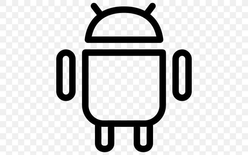 Android Operating Systems Web Browser, PNG, 512x512px, Android, Area, Black And White, Computer Software, Mobile Phones Download Free