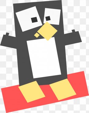 Penguin - Little Penguin Square Clip Art PNG