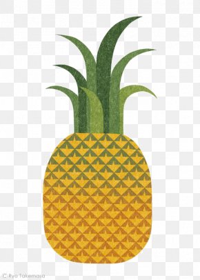 Hand-painted Pineapple - Pineapple Food Fruit Illustration PNG