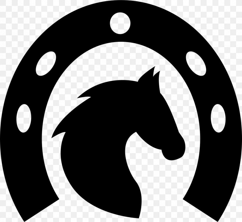 Horseshoe Equestrian Horse & Hound, PNG, 980x902px, Horse, Black, Black And White, Drawing, Equestrian Download Free