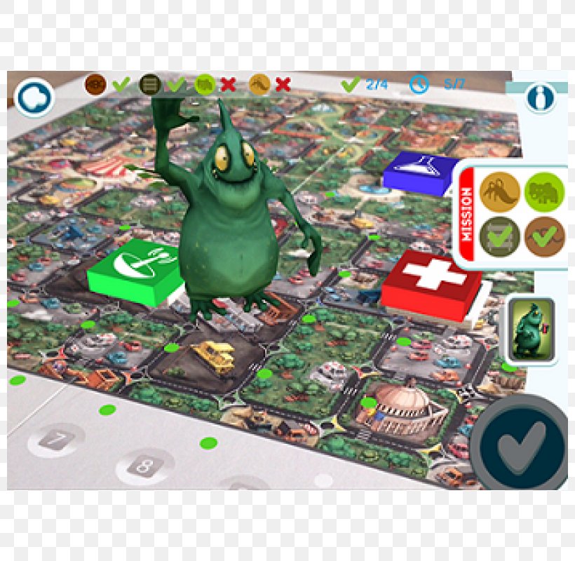 Vuforia Augmented Reality SDK Game Unity, PNG, 800x800px, Vuforia Augmented Reality Sdk, Amphibian, App Store, Augmented Reality, Board Game Download Free