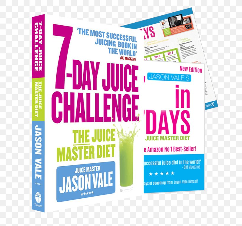 7-Day Juice Challenge 7lbs In 7 Days Super Juice Diet Brand Font Book, PNG, 768x768px, Brand, Advertising, Book, Text Download Free