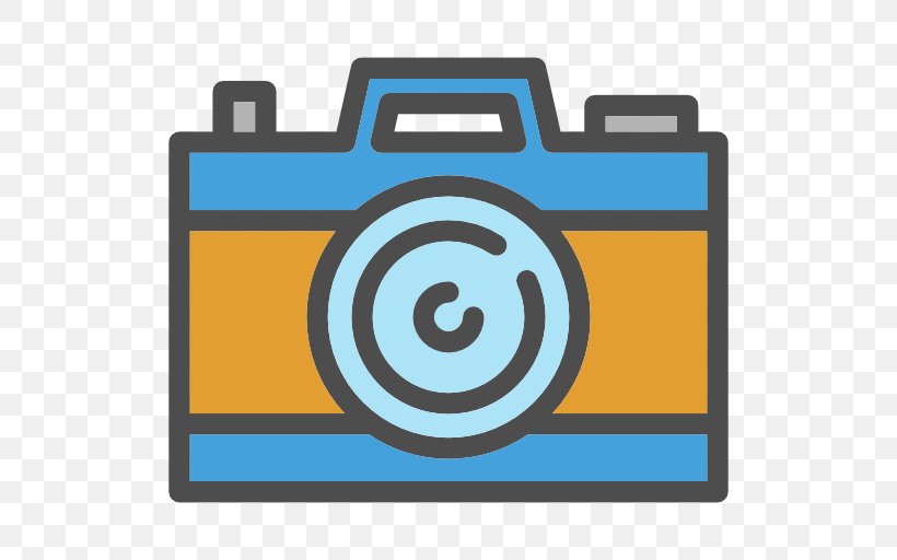 Camera Photography Icon, PNG, 512x512px, Camera, Area, Brand, Logo, Orange Download Free