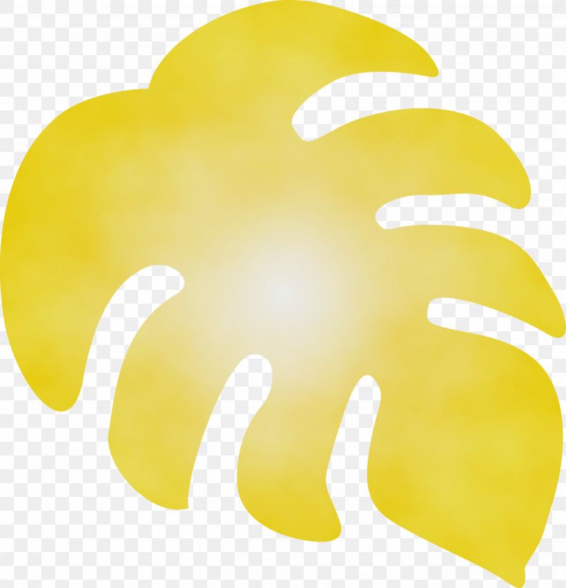 M Yellow Meter Font Symbol, PNG, 2887x3000px, Monstera, M, Meter, Paint, Symbol Download Free
