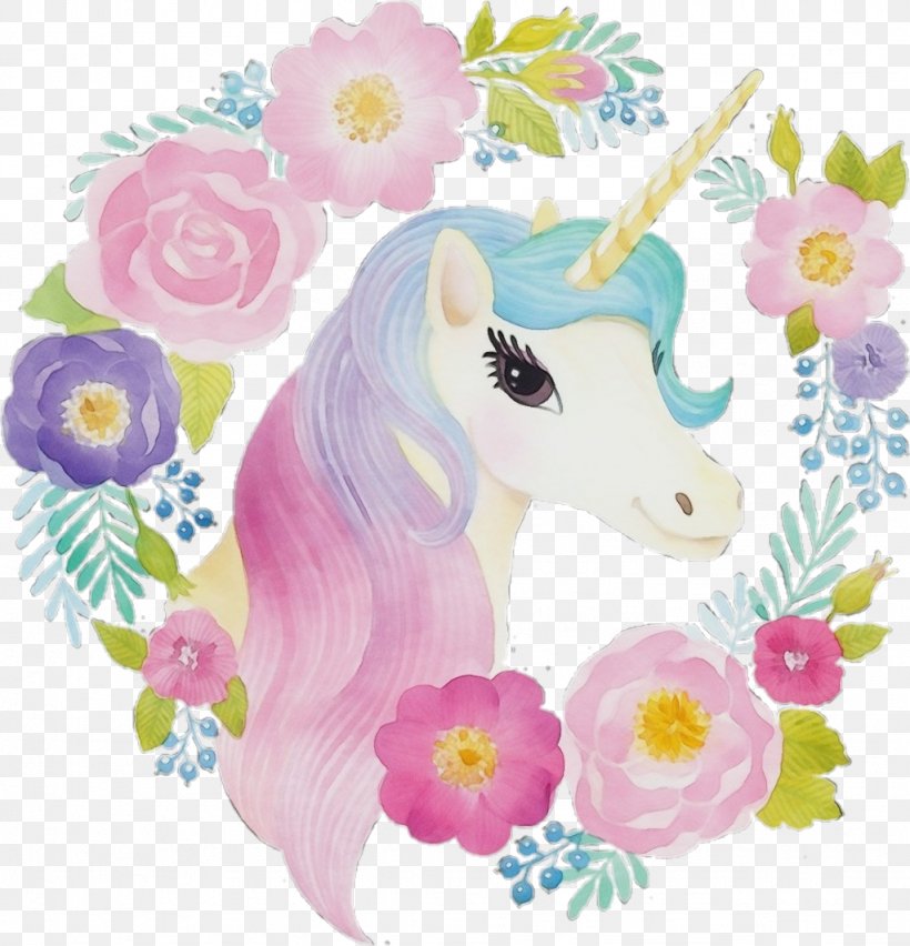 Pony Pink Horse Animal Figure Fictional Character, PNG, 1024x1064px, Watercolor, Animal Figure, Fictional Character, Flower, Horse Download Free