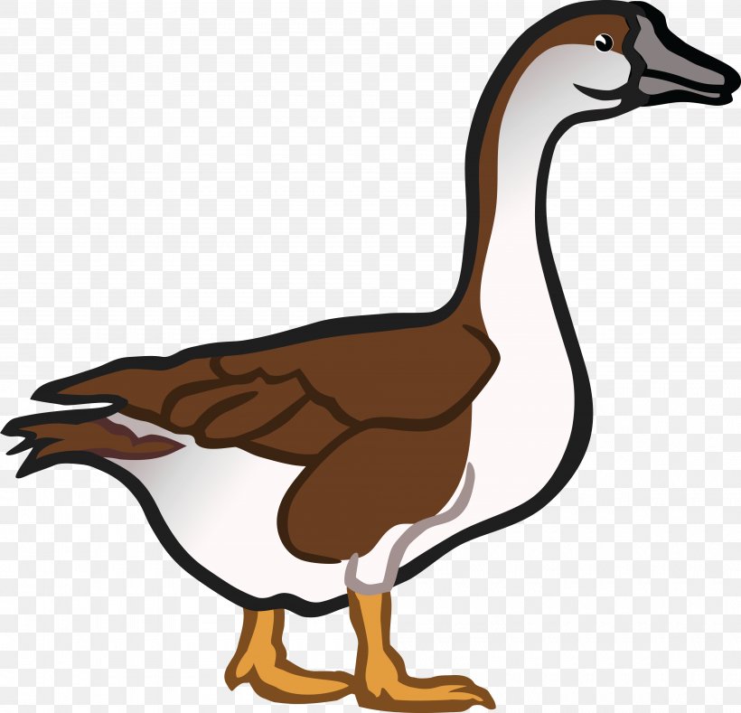 Roast Goose Duck Clip Art, PNG, 4000x3853px, Goose, Animal Figure, Anseriformes, Beak, Bird Download Free