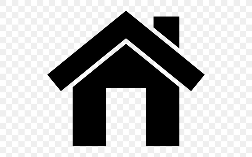 House Icon Design, PNG, 512x512px, House, Apartment, Black, Black And White, Brand Download Free