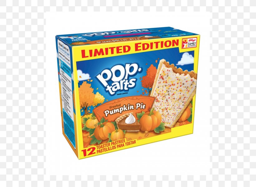 Kellogg's Pop-Tarts Frosted Pumpkin Pie Toaster Pastries Toaster Pastry Frosting & Icing, PNG, 525x600px, Pumpkin Pie, Convenience Food, Flavor, Food, Frosting Icing Download Free