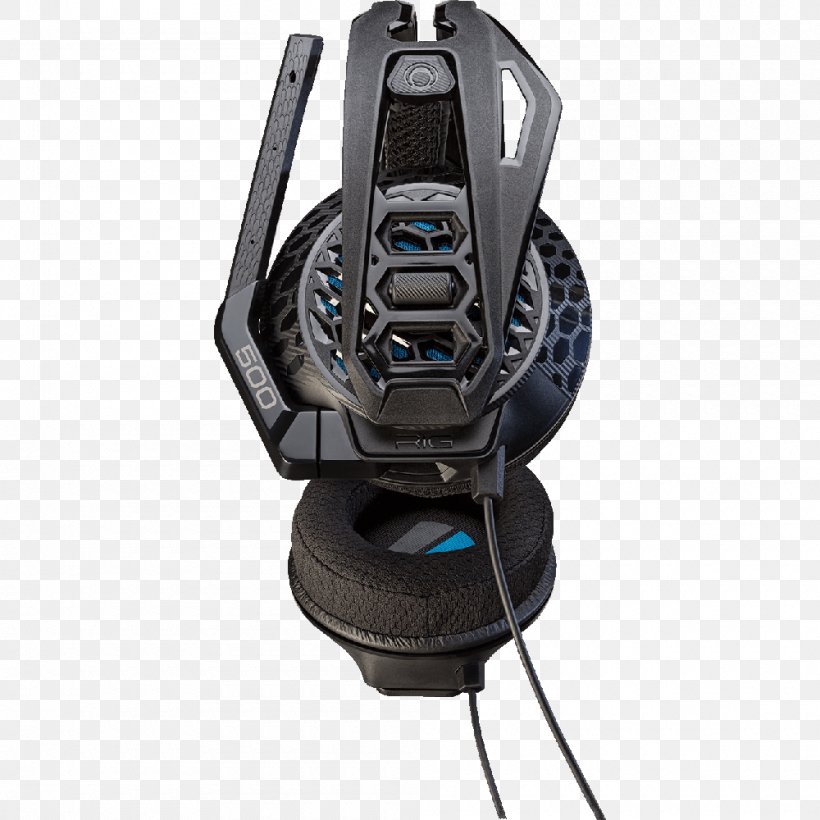 Microphone Headset Plantronics RIG 500E Headphones, PNG, 1000x1000px, Microphone, Audio, Audio Equipment, Computer Software, Electronic Sports Download Free