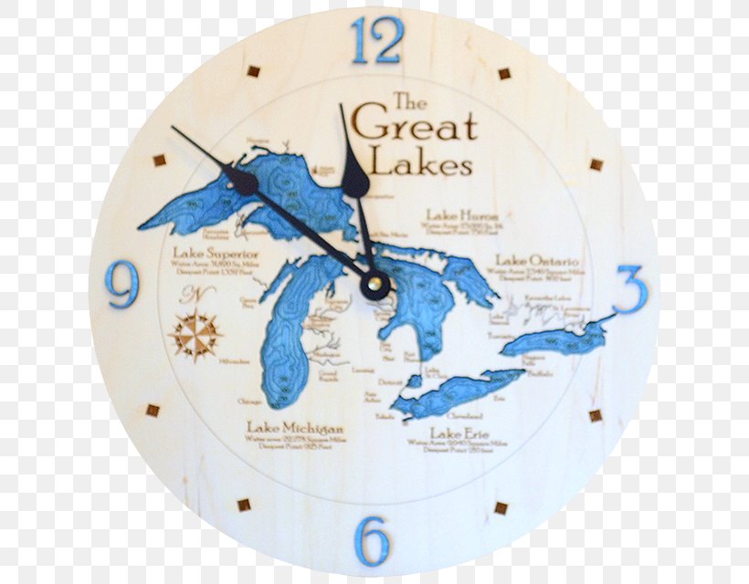 SS Edmund Fitzgerald Lake Michigan Lake Huron Lake Superior, PNG, 640x640px, Lake Michigan, Clock, Etsy, Great Lakes, Home Accessories Download Free