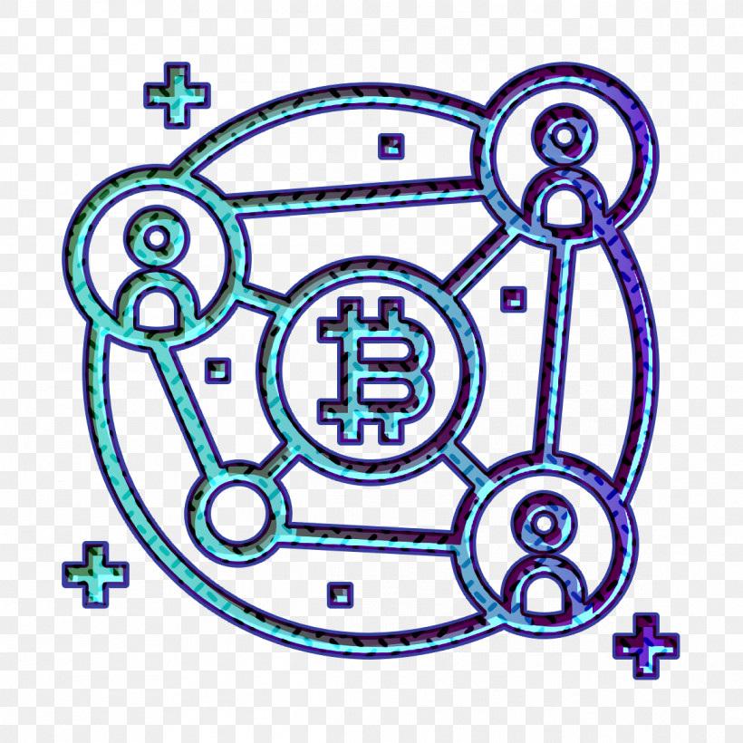 Bitcoin Icon Blockchain Icon, PNG, 1166x1166px, Bitcoin Icon, Blockchain Icon, Blue, Circle, Line Art Download Free