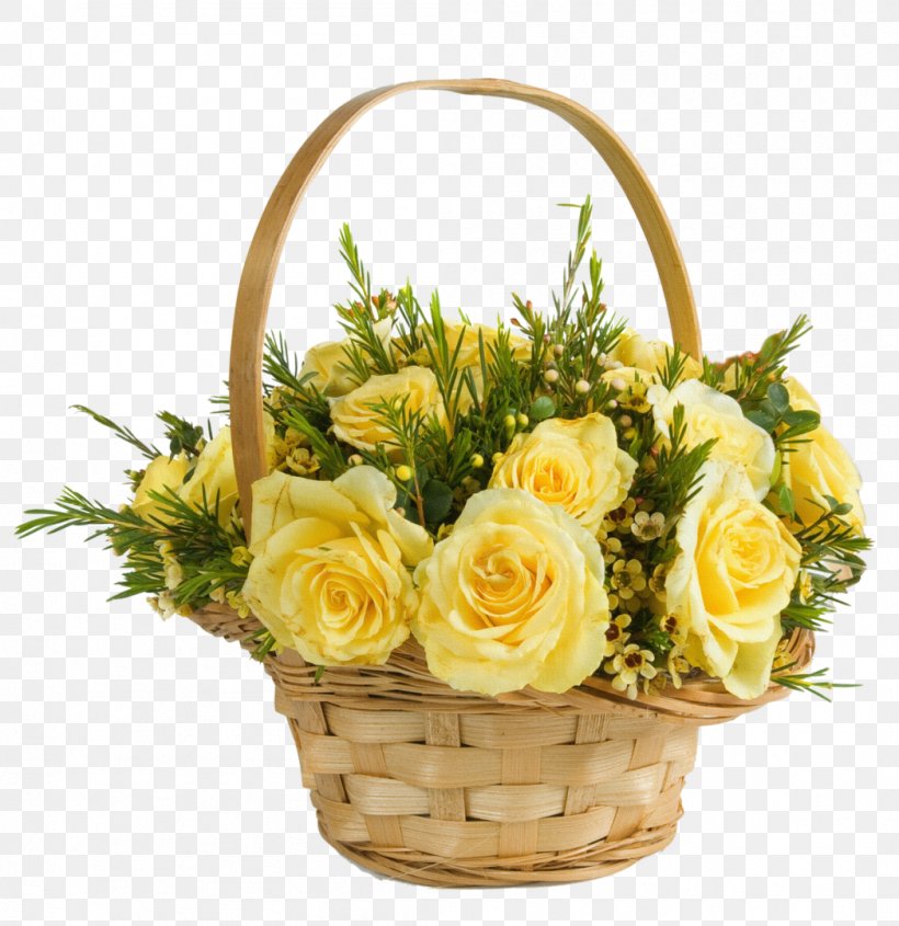Flower Bouquet Basket Rose Floristry, PNG, 1048x1080px, Flower, Artificial Flower, Basket, Blue, Centrepiece Download Free