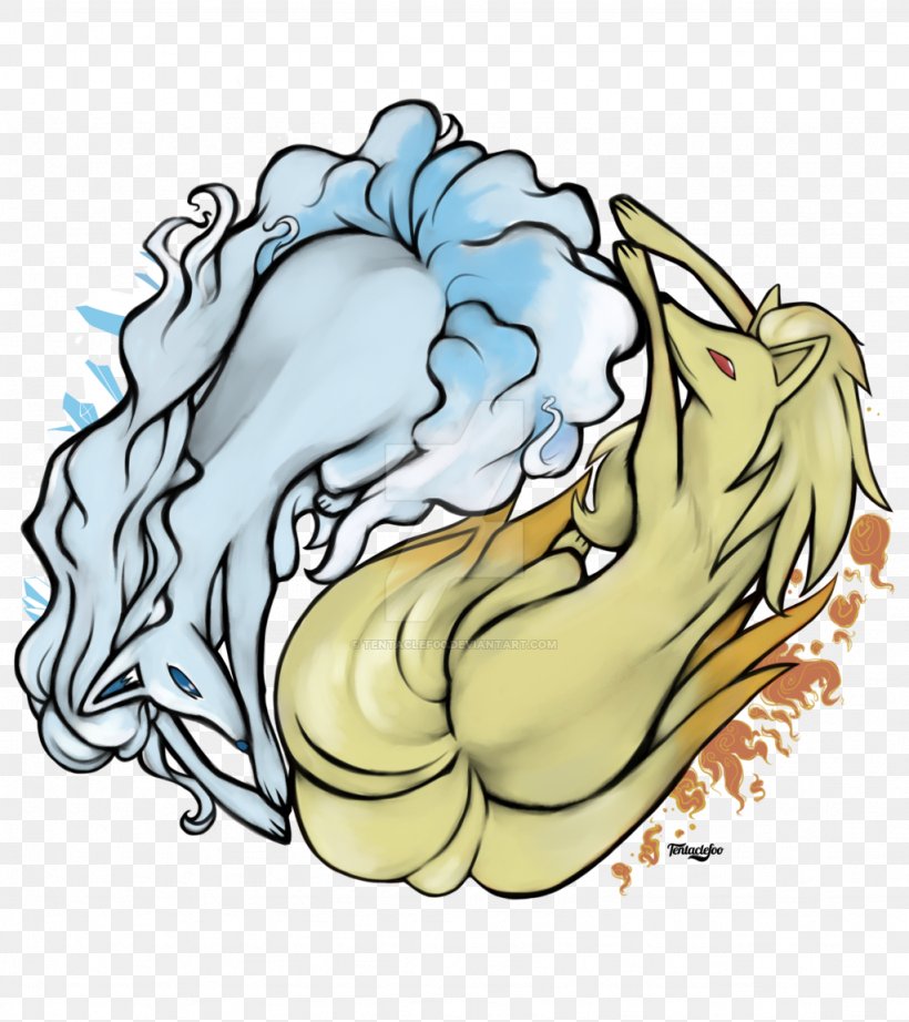 Ninetales Fire Vulpix Flame Ice, PNG, 1024x1152px, Watercolor, Cartoon, Flower, Frame, Heart Download Free