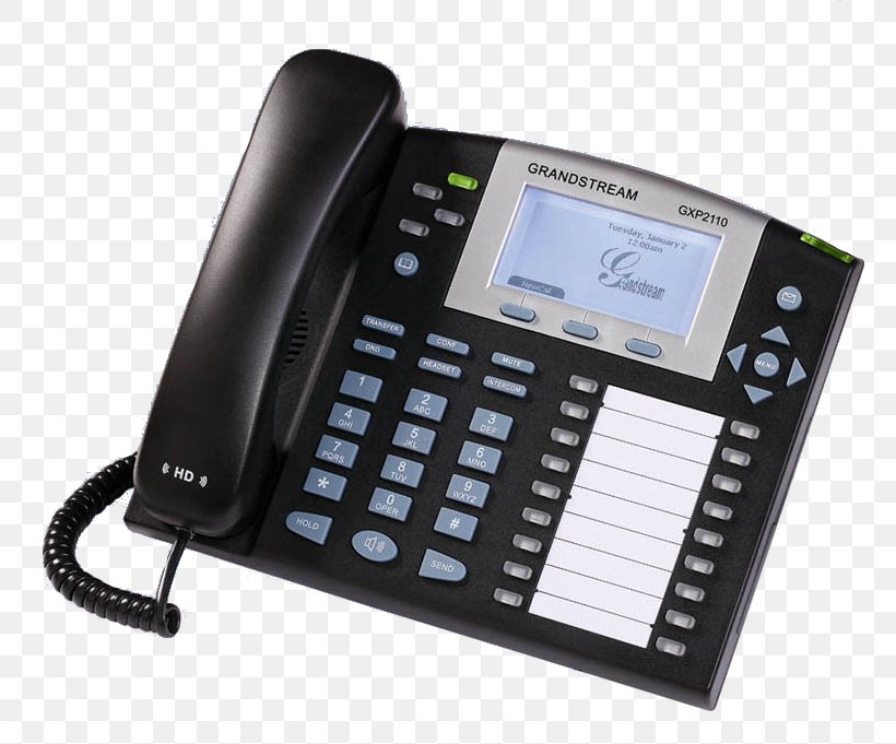Grandstream Networks VoIP Phone Business Telephone System Voice Over IP, PNG, 800x681px, Grandstream Networks, Answering Machine, Business Telephone System, Caller Id, Communication Download Free