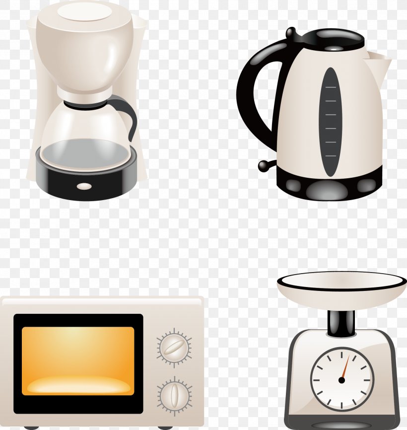 Home Appliance Kitchen Royalty-free Illustration, PNG, 1882x1988px, Home Appliance, Blender, Coffee Cup, Coffeemaker, Cup Download Free