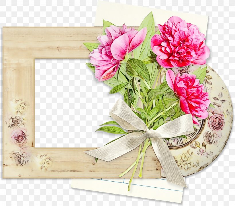Pink Flower Frame, PNG, 2013x1765px, Floral Design, Artificial Flower, Bouquet, Cut Flowers, Flower Download Free