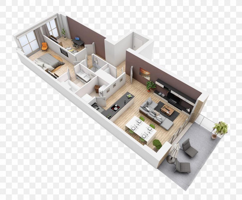 Résidence Elysée Studio Apartment Terrace Bed, PNG, 1200x995px, Apartment, Bathroom, Bed, Bedroom, Brussels Download Free