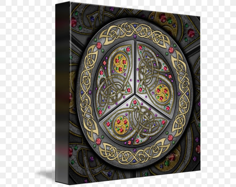 Bejeweled Canvas Print Visual Arts Celtic Knot, PNG, 589x650px, Bejeweled, Art, Canvas, Canvas Print, Celtic Knot Download Free