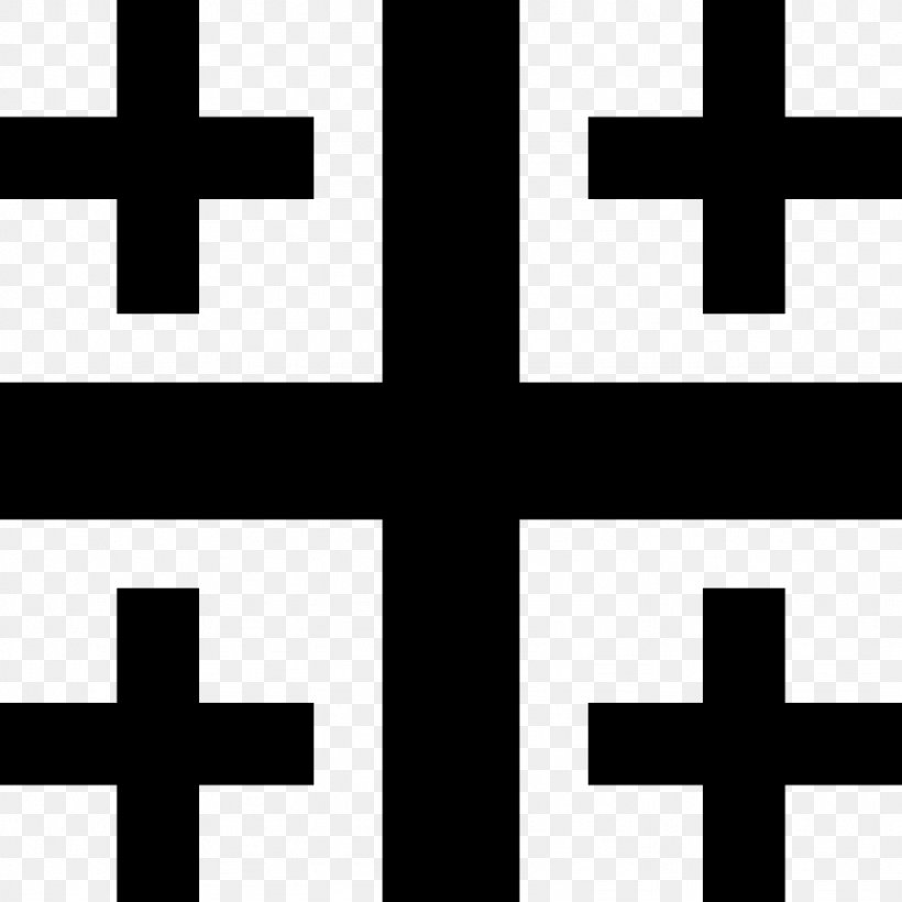 Church Of The Holy Sepulchre Kingdom Of Jerusalem Crusades Holy Land Jerusalem Cross, PNG, 1024x1024px, Church Of The Holy Sepulchre, Black And White, Brand, Christian Cross, Christianity Download Free