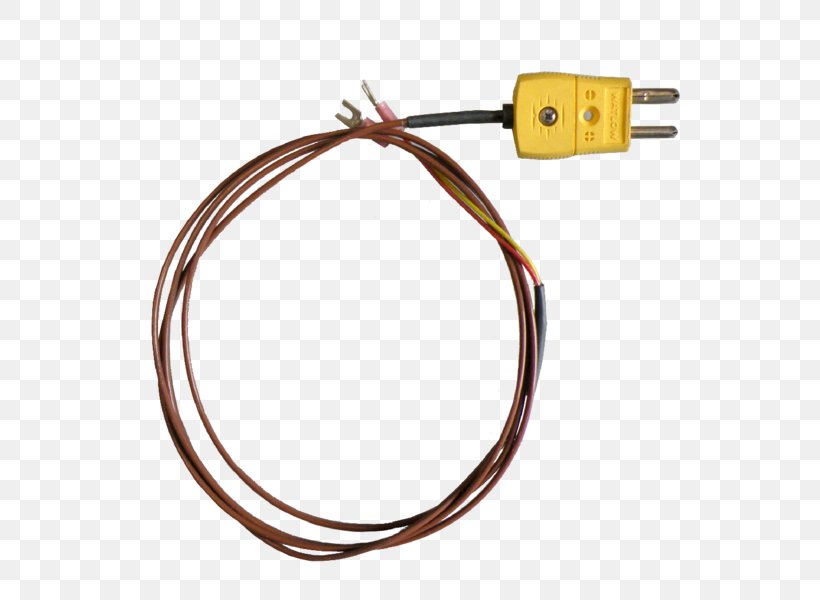 Electrical Cable Wire Thermocouple, PNG, 600x600px, Electrical Cable, Cable, Electronics Accessory, Technology, Thermocouple Download Free