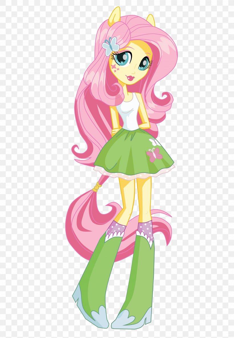 Fluttershy My Little Pony: Equestria Girls Rainbow Dash, PNG, 3000x4333px, Fluttershy, Art, Doll, Equestria, Fictional Character Download Free