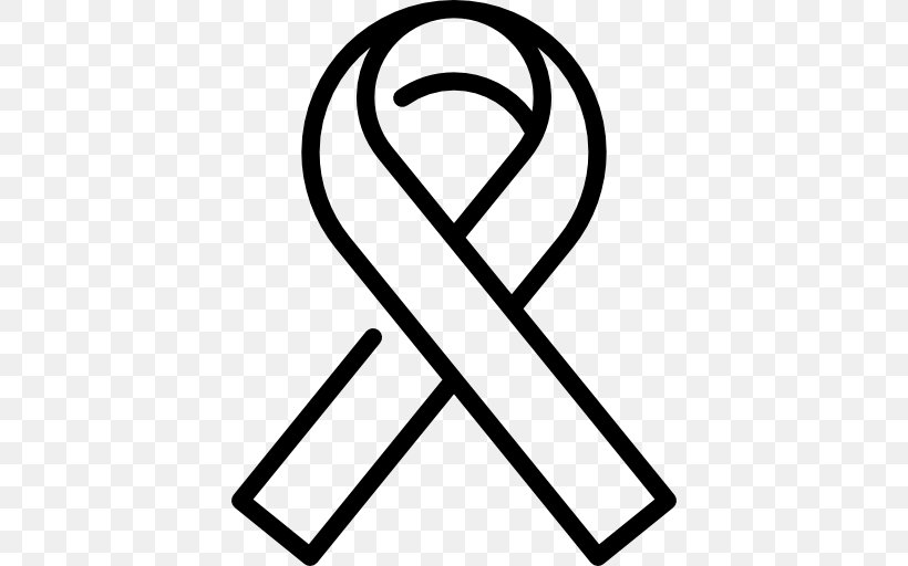 Awareness Ribbon Cancer, PNG, 512x512px, Awareness Ribbon, Black, Black And White, Cancer, Monochrome Download Free
