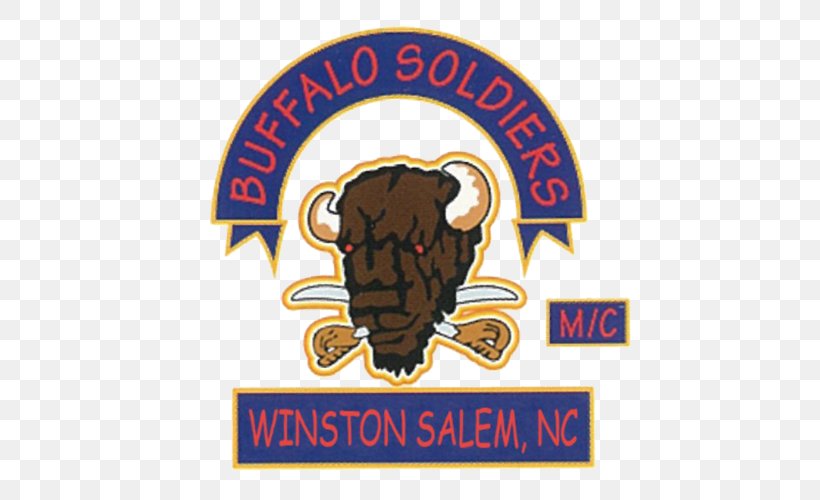 Buffalo Soldiers MC Motorcycle Club Harrisburg, PNG, 500x500px, Buffalo Soldiers Mc, American Bison, Area, Association, Brand Download Free