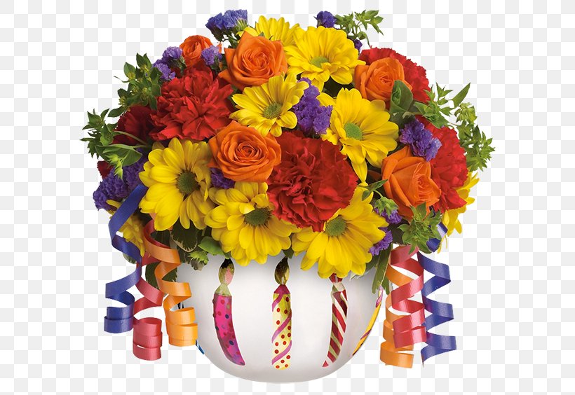 Flower Bouquet Floristry Birthday Teleflora, PNG, 600x564px, Flower Bouquet, Anniversary, Birthday, Cut Flowers, Floral Design Download Free