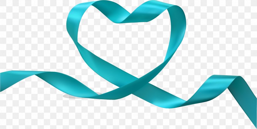 Heart With Ribbon Clip Art, PNG, 2163x1088px, Heart, Aqua, Asterisk, Azure, Blue Download Free