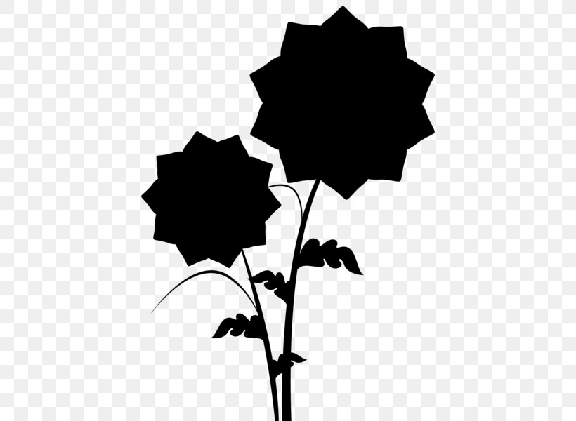 Rose Family Plant Stem Flower Leaf, PNG, 430x600px, Rose Family, Black M, Blackandwhite, Branching, Flower Download Free