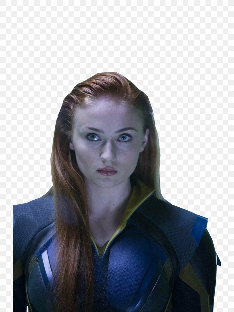 Sophia Turner Jean Grey X-Men: Apocalypse Cyclops, PNG, 730x1095px, Sophia Turner, Brown Hair, Cyclops, Dark Phoenix Saga, Electric Blue Download Free