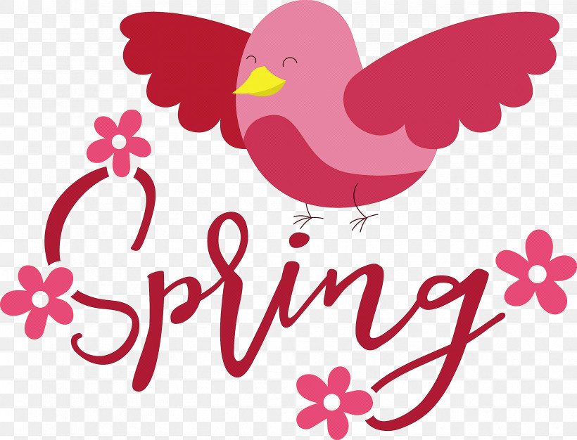 Spring Bird, PNG, 3350x2558px, Spring, Bird, Butterfly M, Cartoon M, Drawing Download Free