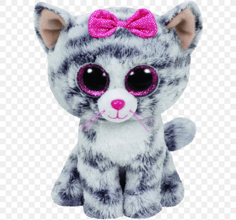 Ty Inc. Pink Cat Beanie Babies Stuffed Animals & Cuddly Toys, PNG, 596x763px, Ty Inc, Beanie, Beanie Babies, Beanie Ballz, Cat Download Free