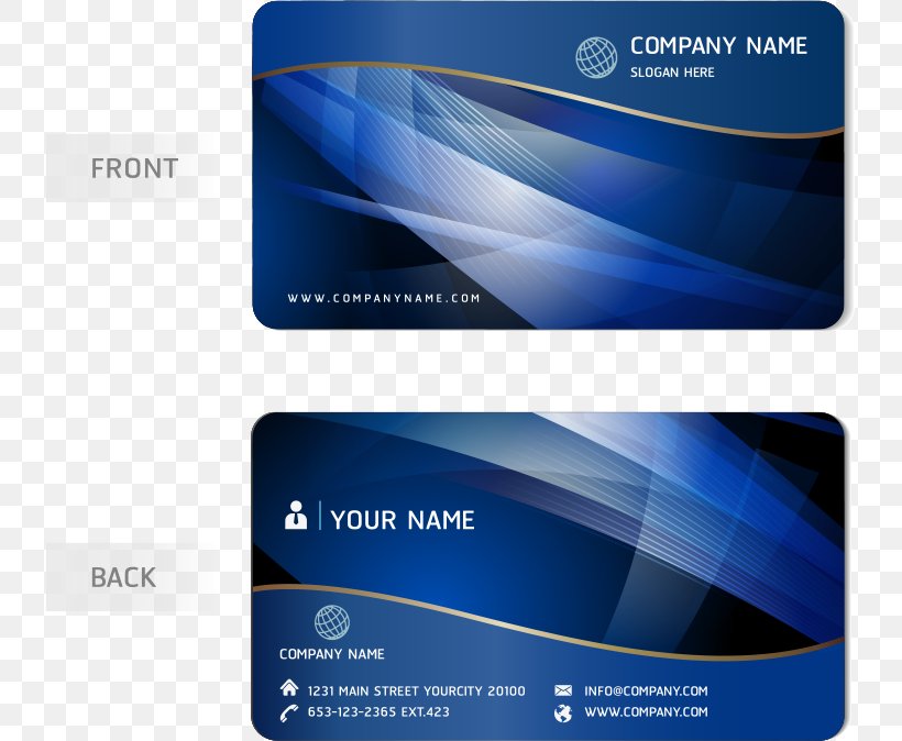 Business Card Design, PNG, 737x674px, Business Card Design, Blue, Brand, Business, Business Card Download Free