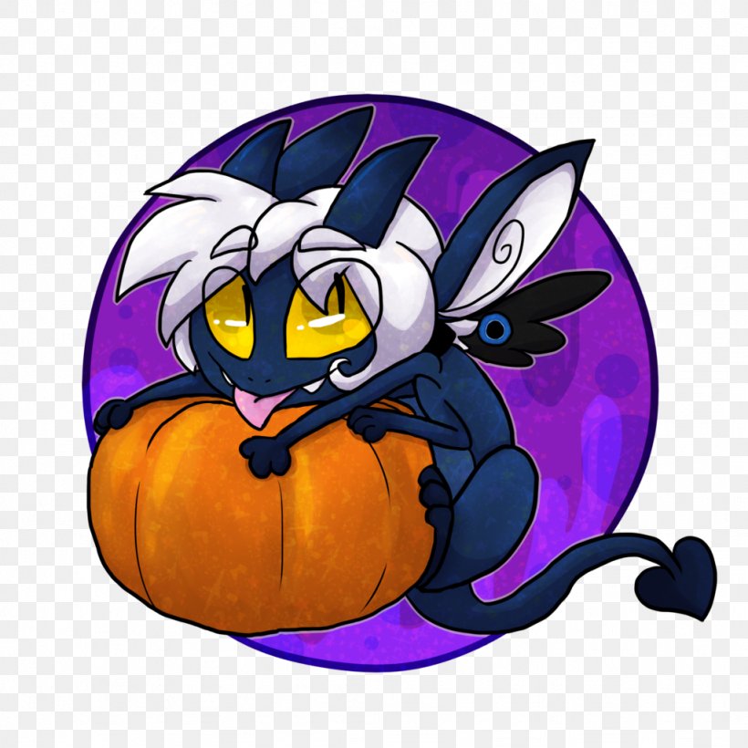 Cat DeviantArt Jack-o'-lantern Imp Illustration, PNG, 1024x1024px, Cat, Calabaza, Cartoon, Character, Deviantart Download Free